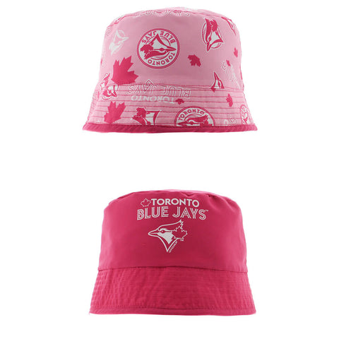Toronto Blue Jays New Era Girl's Youth Jersey Stars V-Neck T-Shirt - Pink